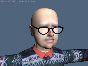 old man 3D Model