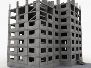 building construction site 3D Model