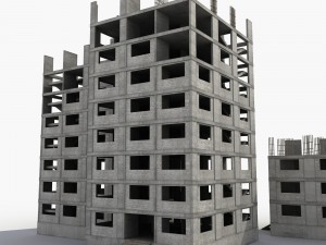 building construction site 3D Model