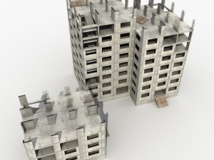building construction site 3D Model