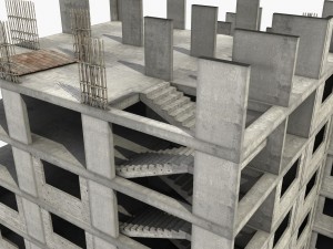 building construction site 3D Model