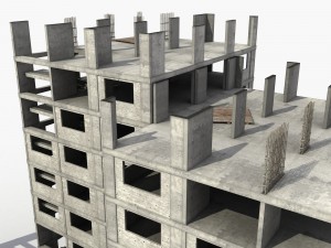 building construction site 3D Model