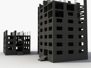 building construction site 3D Model