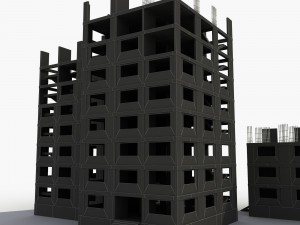 building construction site 3D Model