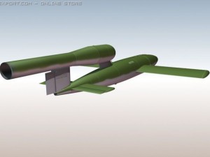 v1 buzz bomb Modelo 3D