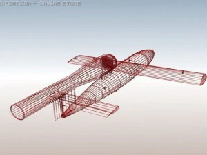 v1 buzz bomb 3D Model