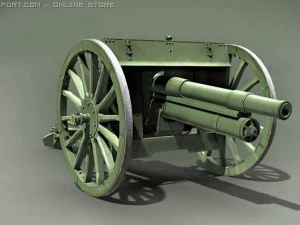 푸틸로프 762mm 필드 3D 모델