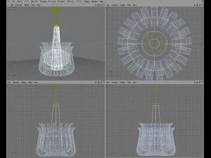 the grove chandelier 3D Model