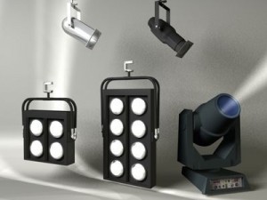 theatrical lighting set Modèle 3D