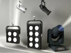 ensemble d'&eacute;clairage de th&eacute;&acirc;tre Modèle 3D