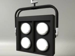 theatrical lighting set 3D Model