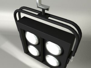 theatrical lighting set 3D-Modell