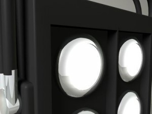 theatrical lighting set 3D-Modell