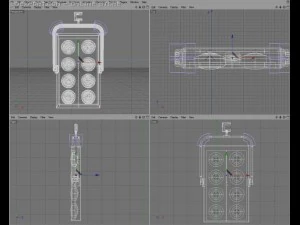 theatrical lighting set 3D Model