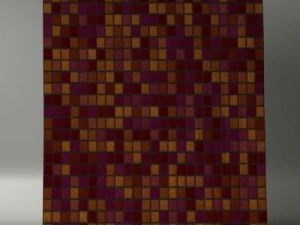 Zestaw zasłon o długości 5 m Model 3D