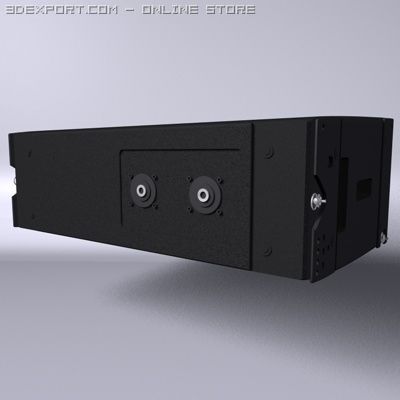 line array 3D Model in Other 3DExport