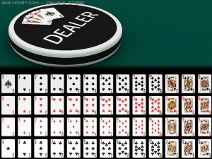 tavolo da poker professionale Modello 3D