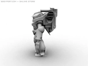 Power-Sprunganzug 3D Modell