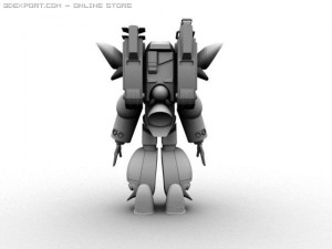 power jump suit 3Dモデル