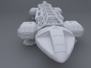 Space 1999 Eagle 3D Model