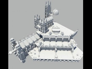 ramilies star fort 3Dモデル