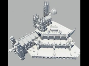 ramilies star fort 3D Model