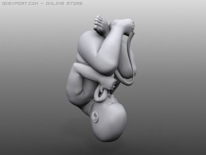 human baby 3D Model