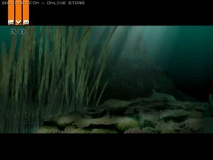 debaixo d'&aacute;gua Modelo 3D