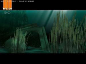 under water 3D मॉडल