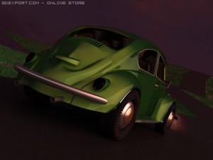 beetle Modelo 3D