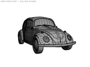 beetle Modelo 3D