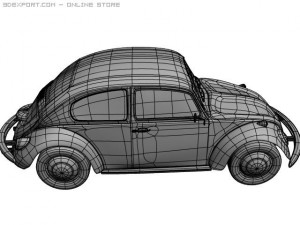 beetle Modelo 3D