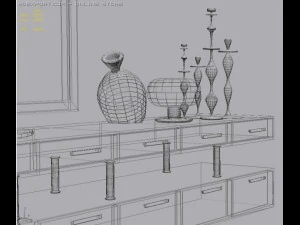 stand for tv 3D Model