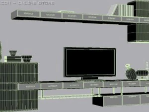 stand for tv 3D Model