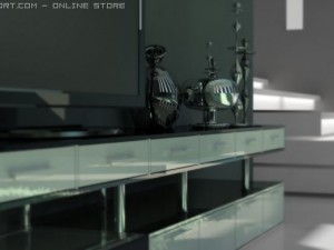 stand for tv 3D Model
