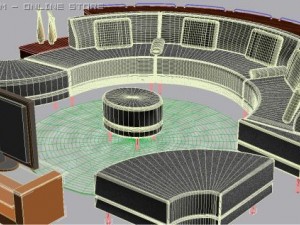 round sofa 3D Model