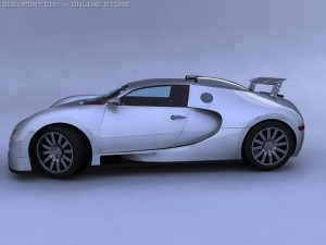 bugati veyron Model 3D