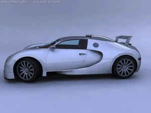 bugati veyron 3D Model