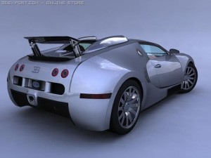 bugati veyron Model 3D