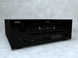 denon receiver Model 3D