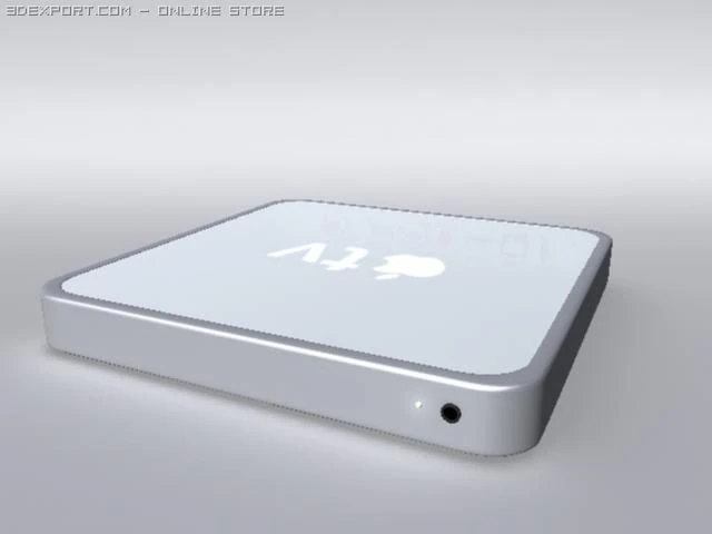 apple tv 3D Model .c4d .max .obj .3ds .fbx .stl .blend 