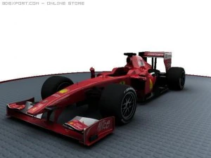 ferarri f60 scuderia 3D Model