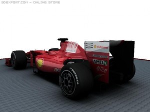 ferarri f60 scuderia 3D-Modell