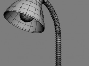 3d desk lamp 3D 모델