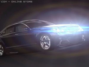 mercedes sclass boby kit 3D Model
