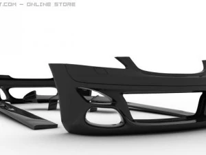 mercedes sclass boby kit 3D Model
