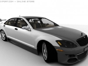mercedes sclass boby kit Modèle 3D