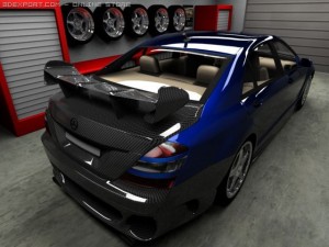 mercedes sclass boby kit Modèle 3D