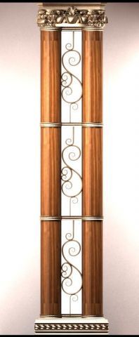 column for interiors 3Dモデル .c4d .max .obj .3ds .fbx .stl .blend 