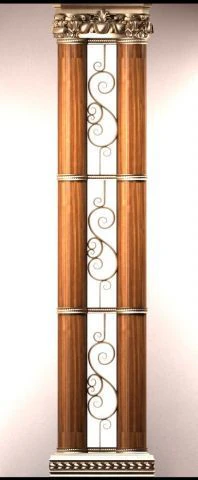 column for interiors 3D Model .c4d .max .obj .3ds .fbx .stl .blend 